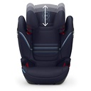 Scaun auto pentru copii CYBEX Silver Solution B-Fix, pentru mașini cu și fără ISOFIX, grupa 2/3 (15-36 kg), de la aproximativ 3 la 12 ani, Volcano Black