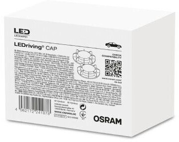 OSRAM LEDriving CAP pentru NIGHT BREAKER H7-LED; LEDCAP01; Înlocuire pentru capacele farurilor originale (incluse: 2 capace)