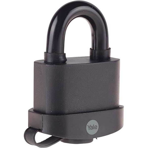 Yale - Y220B/51/118/1 Lacăt rezistent la intemperii de 51 mm de înaltă securitate - Catena de oțel deschisă - 3 chei