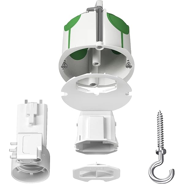 Schneider Electric - Multifix DCL, cutie centrala cu adeziv, capac. Non-afl, conector, priză, ștecher - ALB71840