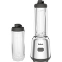 Mixer AEG MiniMixer SB 2700 / motor 0,4 CP / 23.000 rpm / 2 sticle Tritan rezistente la rupere de 600 ml / pachet de gheață / cuțit cu 4 lame / buton puls / oțel inoxidabil periat / Exclusiv Amazon