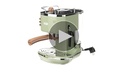 De'Longhi Icona Vintage ECOV 311.GR - espressor portafiltru cu aspect retro, espressor cu spumant manual de lapte, pentru cafea praf sau tampon ESE, rezervor apa 1,4 l, verde