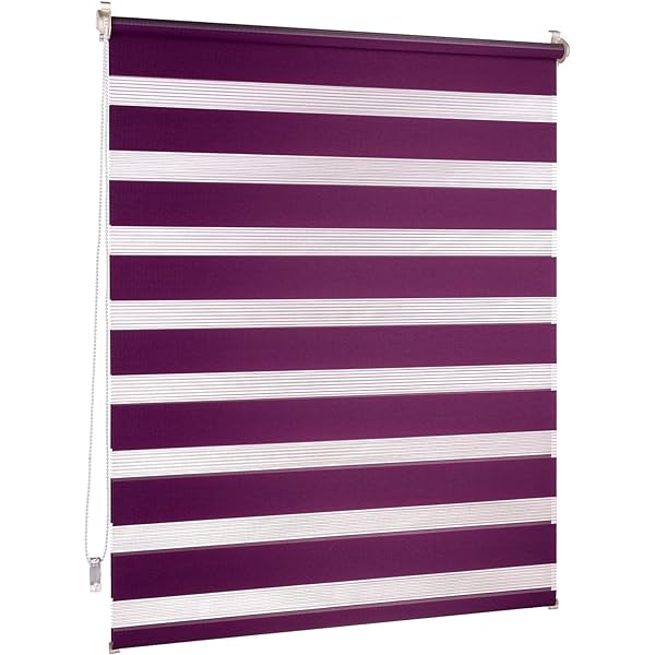 Jaluzele plisate DécoProfi fără găurire alb 60cm x 200cm (înălțimea totală max. a cercevelei ferestrei) I Jaluzele plisate tensionate realizate pe măsură cu suport de clemă/Klemmfix I Jaluzele plisate cadru interior opac pentru prindere