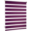 Jaluzele plisate DécoProfi fără găurire alb 60cm x 200cm (înălțimea totală max. a cercevelei ferestrei) I Jaluzele plisate tensionate realizate pe măsură cu suport de clemă/Klemmfix I Jaluzele plisate cadru interior opac pentru prindere