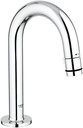 Supapă universală pe piedestal pentru chiuvetă GROHE (DN15, gura C, suprafață durabilă), crom, 20201000