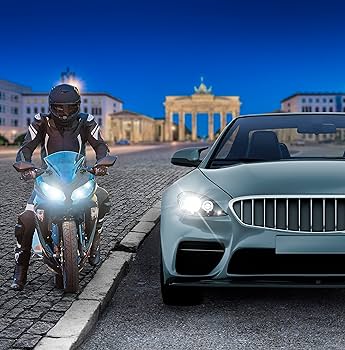 Philips Ultinon Pro6000 H7-LED Bec pentru faruri pentru motociclete cu legalitate rutieră, +230% mai luminos, 5800K