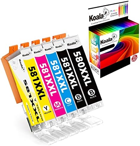 akaca PGI-580 CLI-581 cartușe de imprimantă XXL compatibile cu Canon 580 581