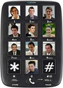 simvalley communications Telefon senior: telefon fix senior cu 12 butoane foto de apelare rapidă, hands-free (telefon fix, telefon cu butoane mari, sistem hands-free)