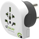 Adaptor de călătorie Q2 Power 1.100240 din lume către India