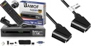 Bamof 2225 PRO Receptor satelit Receptor digital prin satelit (HDTV, DVB-S / DVB-S2, HDMI, SCART, 2X USB, Full HD 1080p) [Preprogramat pentru Astra, Hotbird și Türksat] + cablu HDMI