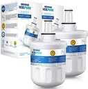 Filtru de apă Golden ICEPURE RWF1100A pentru Samsung Aqua Pure Plus DA29-00003G, DA29-00003F, HAFIN1, HAFIN1/EXP, DA29-00003B, DA29-00003A, DA97-06317A, RFC1100A (disponibile 2 bucăți voce)