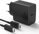Încărcător USB C 45W Încărcare super rapidă 2.0 Compatibil cu Samsung Galaxy S23, S23 Ultra, S23 Plus, S22, S22 Ultra, S21, Note20 Ultra, A53 5G, Tab S8, S8+, Gtscnn PPS PD3.0 sursă de alimentare cu 5A Type-C cablu de incarcare 2M