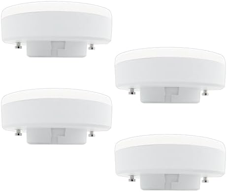 Cumpărați Kit SoftAir® Set de 4 becuri Lampă reflectoare GX53 10W până la 12W Watt LED Alb natural Cald Rece de la 835 până la 1100 Lumen 120 grade 230 V și reglabil (12W 835LM CALDO 3000K REGULABIL)