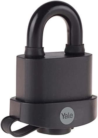 Yale - Y220B/51/118/1 Lacăt rezistent la intemperii de 51 mm de înaltă securitate - Catena de oțel deschisă - 3 chei