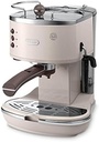 De'Longhi Icona Vintage ECOV 311.GR - espressor portafiltru cu aspect retro, espressor cu spumant manual de lapte, pentru cafea praf sau tampon ESE, rezervor apa 1,4 l, verde