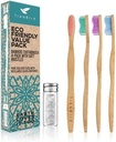 Set de 2 rezerve de periuță de dinți Feel Natural Bamboo