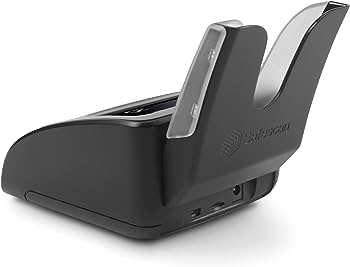 Stivuitor de bancnote Safescan RS-100, colectează bancnote testate de la Verificatorul de bancnote - Capsator detașabil care este pur și simplu atașat la testerul de bani falși Safescan 155-S G2