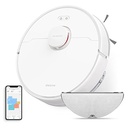 Robot aspirator dreame D9 Max cu funcție de ștergere, robot aspirator 4000Pa, navigație LDS, timp de funcționare 150 min, hărți pentru mai multe etaje, ideal pentru covoare, podele dure și păr de animale, aplicație