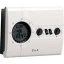 VEMER VN160800 ECO.X-W Termostat digital de încălzire, termostat de cameră cu program săptămânal, alimentat cu baterii, alb