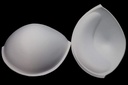 MNJ-Trimmings cupe cusute pentru sutien, cupe push-up, calitate superioara, albe