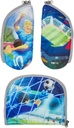 Set accesorii ghiozdan ergobag Zippies 3 piese pentru fotbal copii, baieti si fete - verde