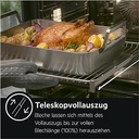 AEG TR1LV - Glisiere telescopice pentru cuptoare (ieșire parțială), oțel inoxidabil