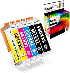 akaca PGI-580 CLI-581 cartușe de imprimantă XXL compatibile cu Canon 580 581