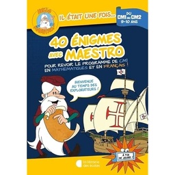 Salut Maestre! 40 de puzzle-uri cu Maestro CM1-CM2: Bun venit în timpul exploratorilor!