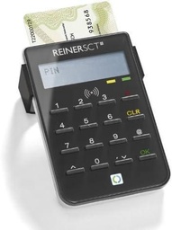 REINER SCT cyberJack RFID baza cititorului de carduri cu cip | Pentru noua carte de identitate (nPA) negru