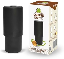 Cafeaua afară reciclează-ți capsulele Ustensil pentru reciclarea capsulelor de cafea | Reciclator de capsule din aluminiu compatibil cu Nespresso