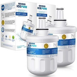 Filtru de apă Golden ICEPURE RWF1100A pentru Samsung Aqua Pure Plus DA29-00003G, DA29-00003F, HAFIN1, HAFIN1/EXP, DA29-00003B, DA29-00003A, DA97-06317A, RFC1100A (disponibile 2 bucăți voce)