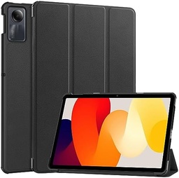 Husă Fitudoos compatibilă cu Redmi Pad SE 11 inch 2023 - Ultra subțire cu funcție de suport Husă de protecție inteligentă subțire cu mod automat de repaus/trezire - neagră