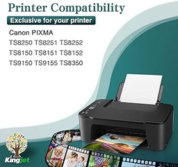Compatibil LCL CLI-581 CLI-581XL CLI-581XXL 1999C001 12,5 ml (2 Photo Bule) Înlocuire pentru imprimante Canon Pixma TS8150 TS8151 TS8152 TS9150 TS9155 TS8350 TS8251 TS82521 TS82521