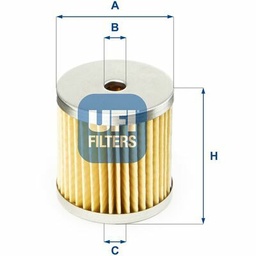 UFI 26.622.00 Filtru combustibil