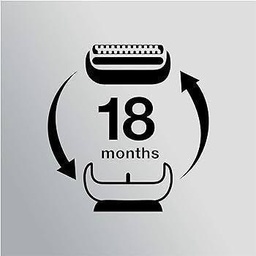 Cap de ras aparat de ras electric Braun Series 3, piesa de ras de schimb compatibila cu aparatele de ras pentru barbati Seria 3, 21B, negru