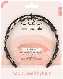 Bandau invisibobble Bandau Azure, Bandă de păr elegantă cu HairLoveTech, stil și protecție pentru uz zilnic, accesoriu versatil pentru păr sănătos, confortabil pentru orice mărime de cap