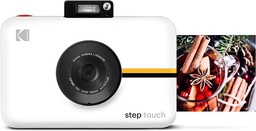 Aparat foto digital KODAK Step Touch de 13 MP și imprimantă instantanee cu ecran tactil LCD de 3,5 inchi, video HD 1080p, zoom optic 10x, oglindire selfie, suită de editare, tehnologie de imprimare Bluetooth și zinc |