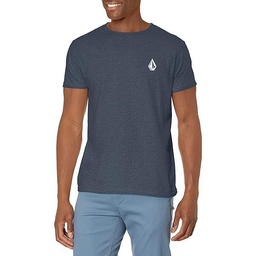 Tricou pentru bărbați Blaquedout SS Tee Volcom, navy Heather, mare