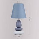 Lucide GREASBY - Tischlampe - Ø 14 cm - 1xE14 - Bej, 14 x 14 x 26 cm [Clasa de energie A++]