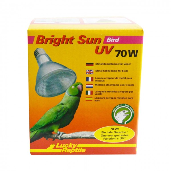 Lucky Reptile Bright Sun UV Desert - Lampă cu halogenuri metalice de 70 W pentru prize E27