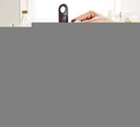 Aparat de cafea cu capsule Nespresso De'Longhi EN 85.B Essenza Mini, set de bun venit cu capsule in diferite arome, presiune pompa 19 bar, economie de spatiu, 1370W, 0,6 L, 32,5 x 11 x 20,5 cm, negru