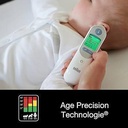 Termometru pentru ureche Braun ThermoScan 7 (Age Precision, afișaj al temperaturii cu coduri de culori, febră, sigur, igienic, precis clinic, blând) IRT6520, 1 bucată (pachet de 1), digital