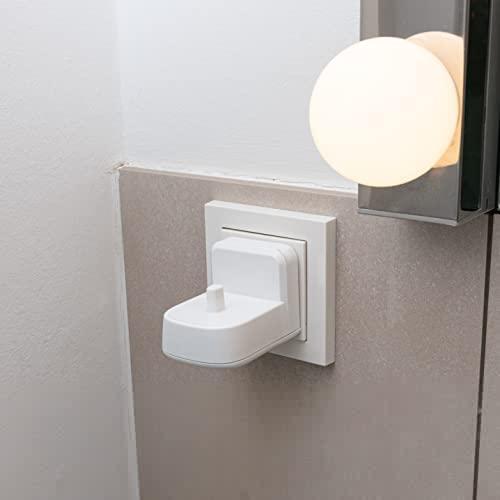 Încărcător de perete pentru periuță de dinți electrică pentru priză UE de la ProofVision pentru Oral-B/Braun (modele cu excepția seriei IO-seriehn și Pulsonic)