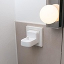 Încărcător de perete pentru periuță de dinți electrică pentru priză UE de la ProofVision pentru Oral-B/Braun (modele cu excepția seriei IO-seriehn și Pulsonic)