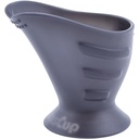 Hoppediz, plastic, ceașcă de băut CamoCup potrivită pentru toți bebelușii să învețe să bea, precum și pentru copiii și adulții cu limitări senzoriomotorii, antracit