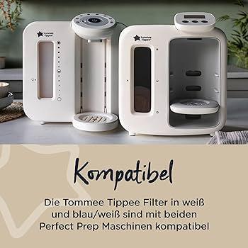 Filtru de înlocuire Tommee Tippee Perfect Prep pentru aparatul de biberon Perfect Prep Original și Perfect Prep Day & Night, 1 pachet