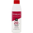 Vitalcare | Emulsie oxidanta 20 volum, oxidant pentru par extra dulce cu cheratina, culoare vie, compatibil cu creme colorante, 150 ml