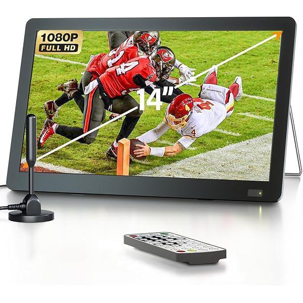 Cello C1620FS Televizor LED Full HD de 16 inchi (41 cm în diagonală) cu player DVD încorporat DVBT2 S2 Tuner triplu negru [Clasa de energie E]
