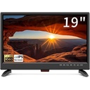 Cello C1620FS Televizor LED Full HD de 16 inchi (41 cm în diagonală) cu player DVD încorporat DVBT2 S2 Tuner triplu negru [Clasa de energie E]