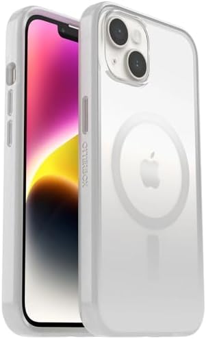 Seria de huse transparente OtterBox cu MagSafe pentru iPhone 14 Pro Max, rezistentă la șocuri, la cădere, ultra subțire, husă de protecție subțire, testată standard militar de 2 ori, galanta